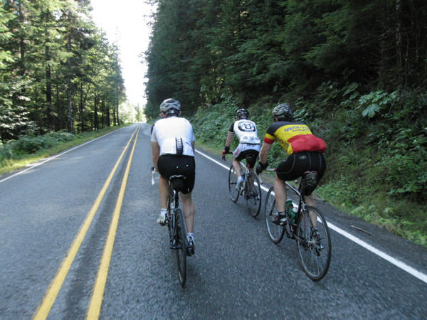 Channeling Carlos Sastre on the Mt. Baker Hwy