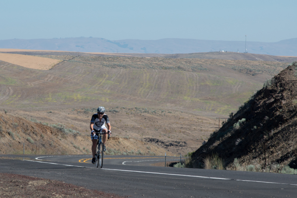 David Longdon experienced thermal, cardiovascular, and mental sine waves during a long hot climb in the 2013 Race Across Oregon.