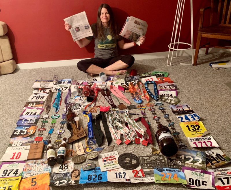 Tabatha collected just a little bling during her 2019 ultra project.