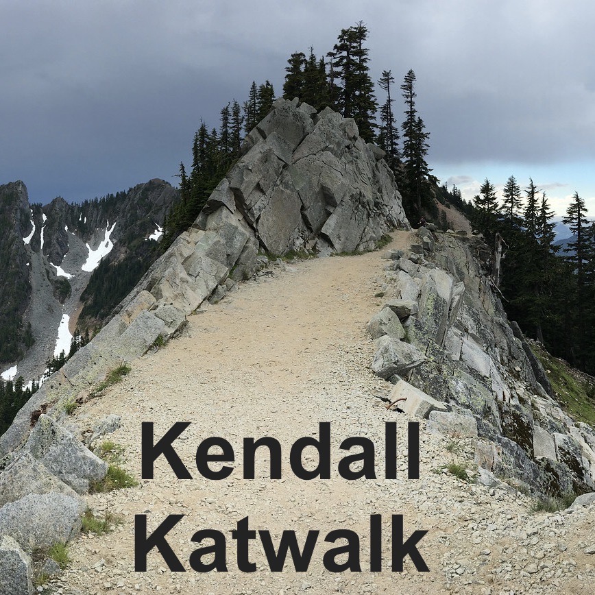 Hiking Kendall Katwalk
